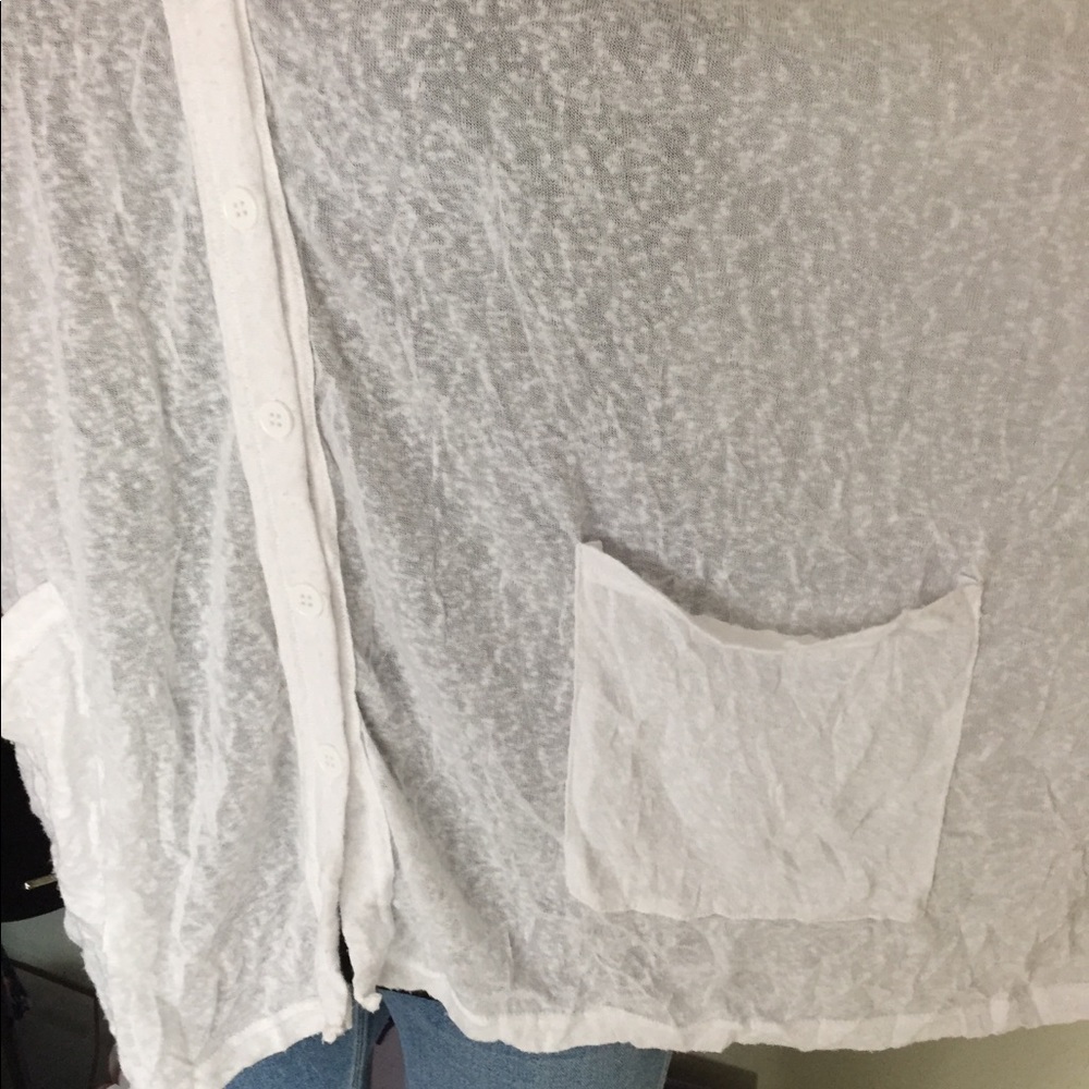 Pleats Collection Oversized Cardigan/Tunic, OS - Picture 3 of 6